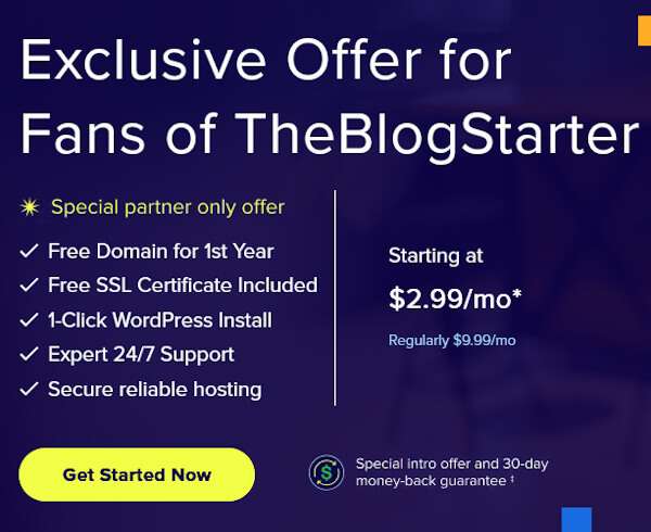 Web hosting special discount